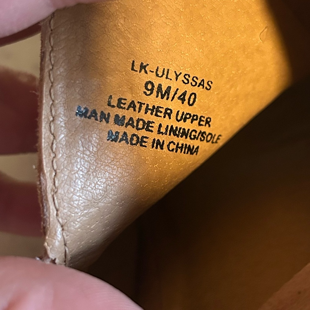 🍀 Lucky Brand Ulyssas Suede Leather Open Toe Wedge Studded Ankle Bootie Sandal - Picture 10 of 16